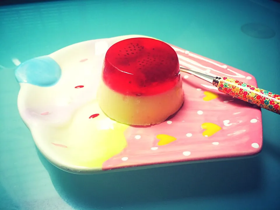 Red tiramisu jelly|Valencia Angelinaさん