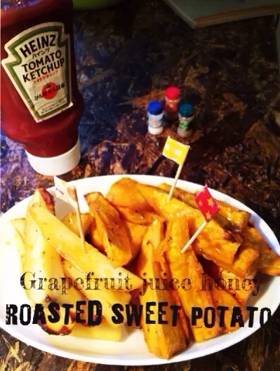 葡萄柚汁蜂蜜烤番薯|Haung Nai Fangさん