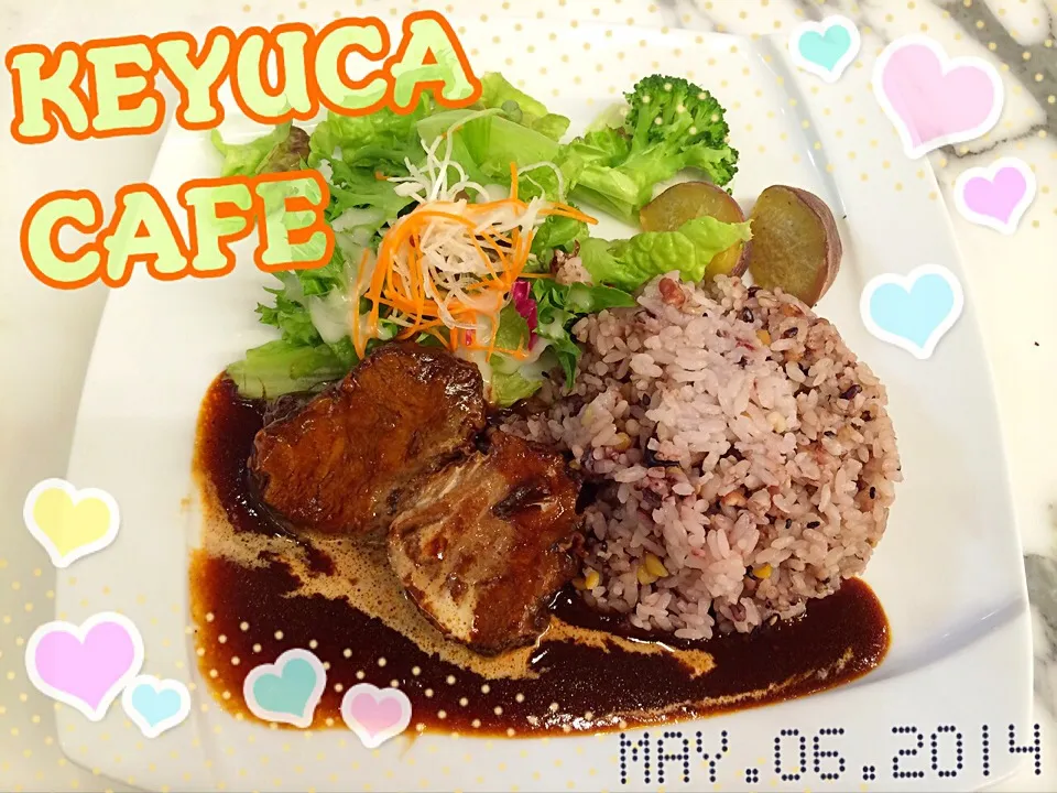 Snapdishの料理写真:5/6はKEYUCA CAFEでランチ🍴|みきぴょん♪さん