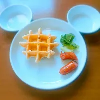 Snapdishの料理写真:おチビーズ２号の朝食|Kayokoさん