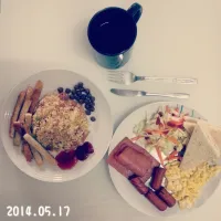 Snapdishの料理写真:brunch...☺☺☺|Iris Chuさん