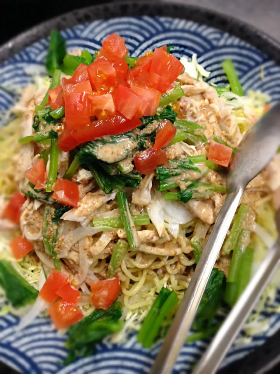 学生コースのラーメンサラダ！|料理長さん