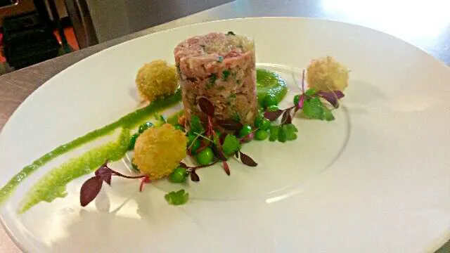 ham hock terrine|Luke Rawickiさん