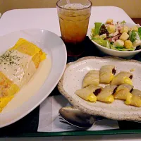 レイクタウンにて夜ご飯♪ダイエット中なのにね…w|ハムなおさん