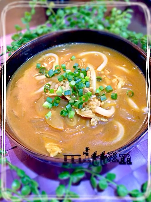 長男くんが大好きなカレーうどん❤︎|みったんさん