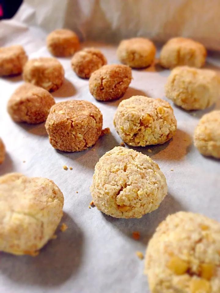 Cookies made from soy pulp fresh out of oven :)|Tanuさん