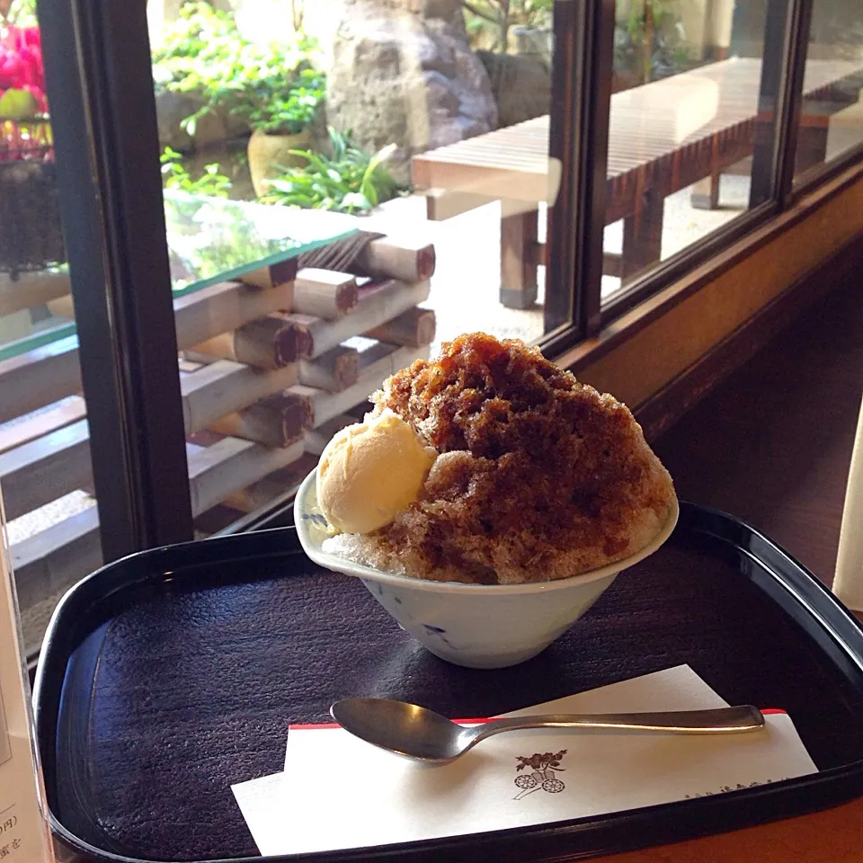 しぐれクリームかき氷|blackmaknaeさん