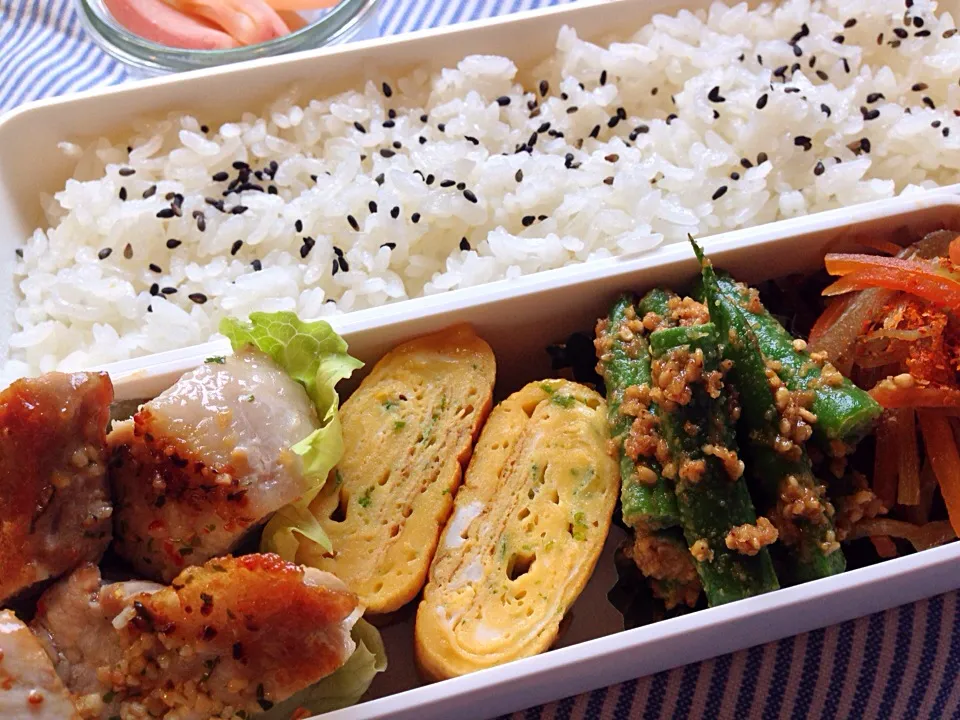 Snapdishの料理写真:５月１４日のお弁当…のはず^_^;|azukiさん