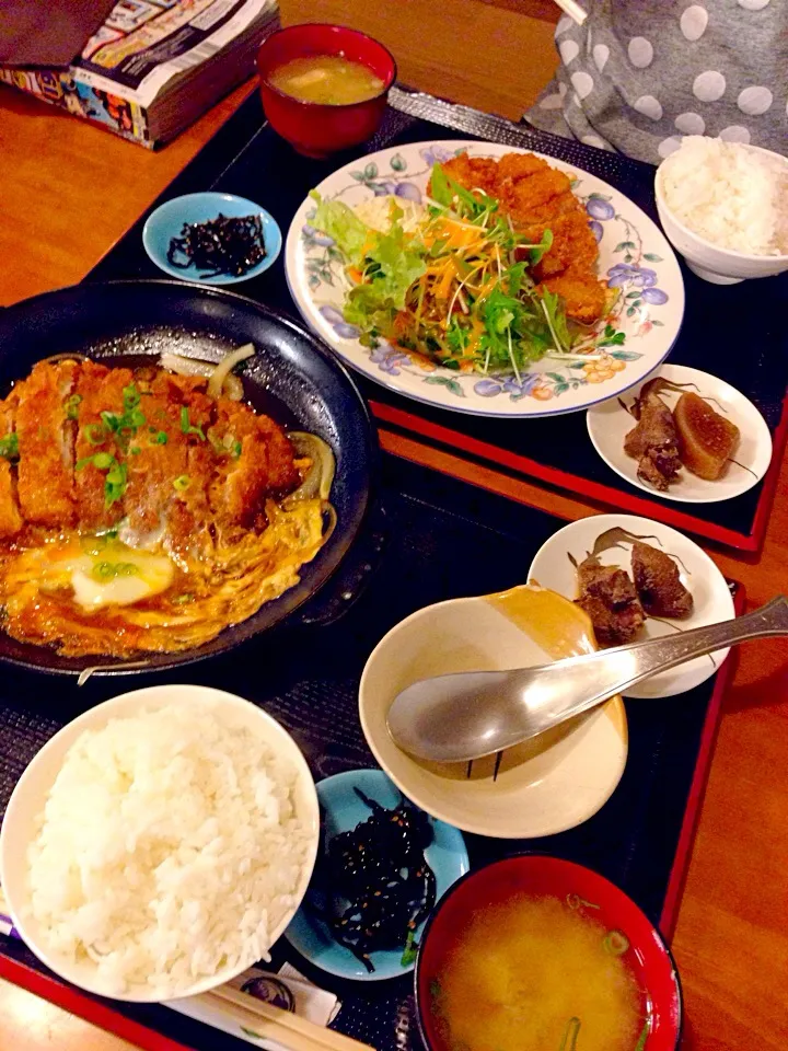 とりかつ鍋定食|ぬーやんさん