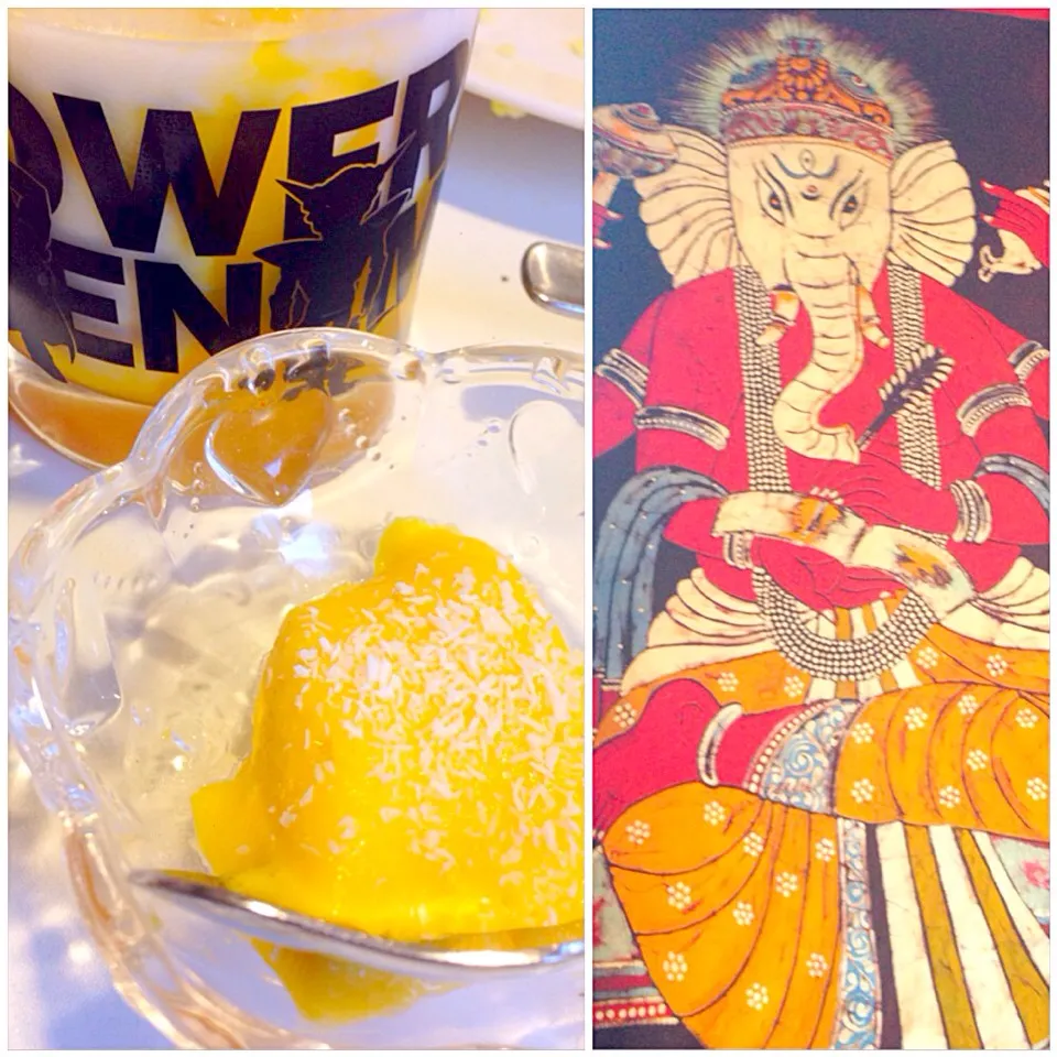 Mango pudding&Mango Lassi✨ﾏﾝｺﾞｰﾌﾟﾘﾝ&ﾗｯｼｰ|🌈Ami🍻さん