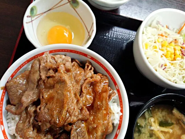 焼き牛丼 サラダセット|Ma.A.さん