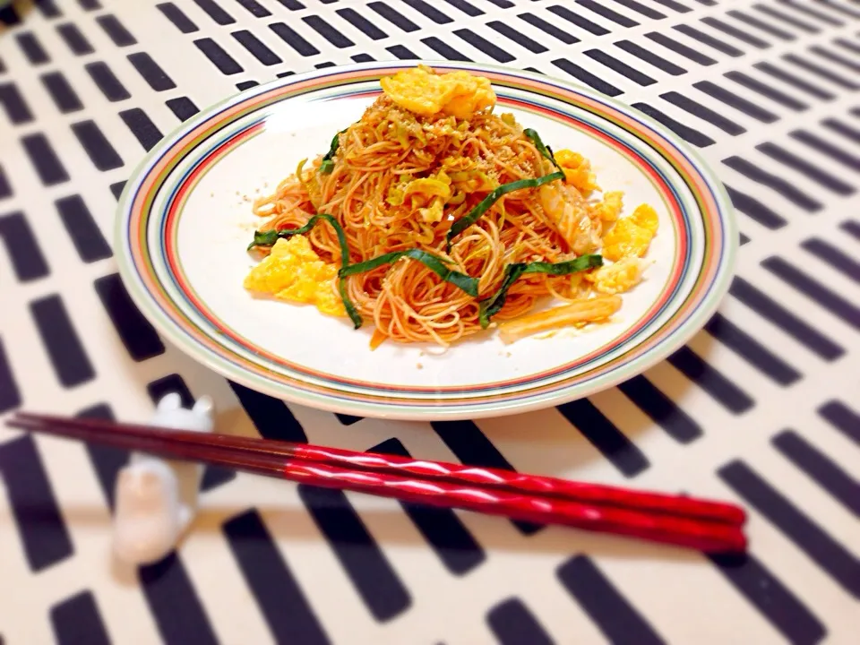 素麺でピビン麺|salaさん