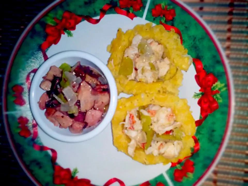 Mini Mofongo with Shrimp and Octupus|Yari Gonzálezさん