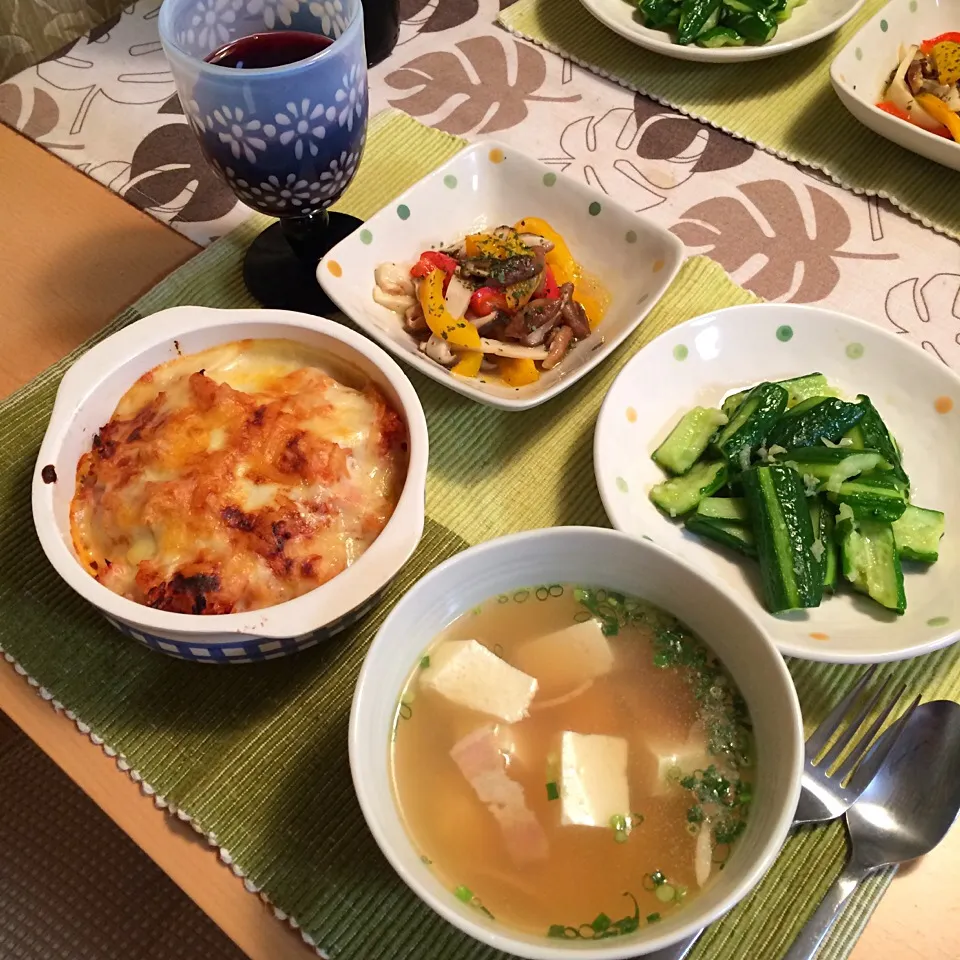 昨日の晩ご飯|こずこずさん