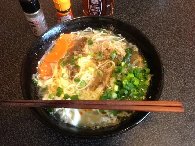 ラ王袋麺、塩！ ৎ꒰ ¯ิ̑﹃ ¯ิ̑๑꒱ુ ୭✨|サソリさん