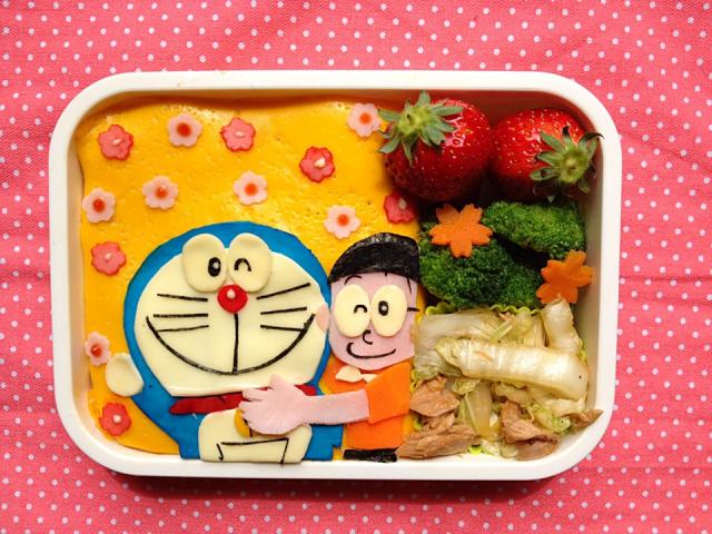 大好評 ドラえもんを使ったキャラ弁のレシピセレクト Snapdish スナップディッシュ