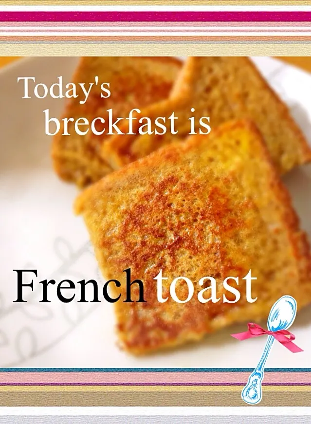 French toast＊|奈英(김 나영)さん