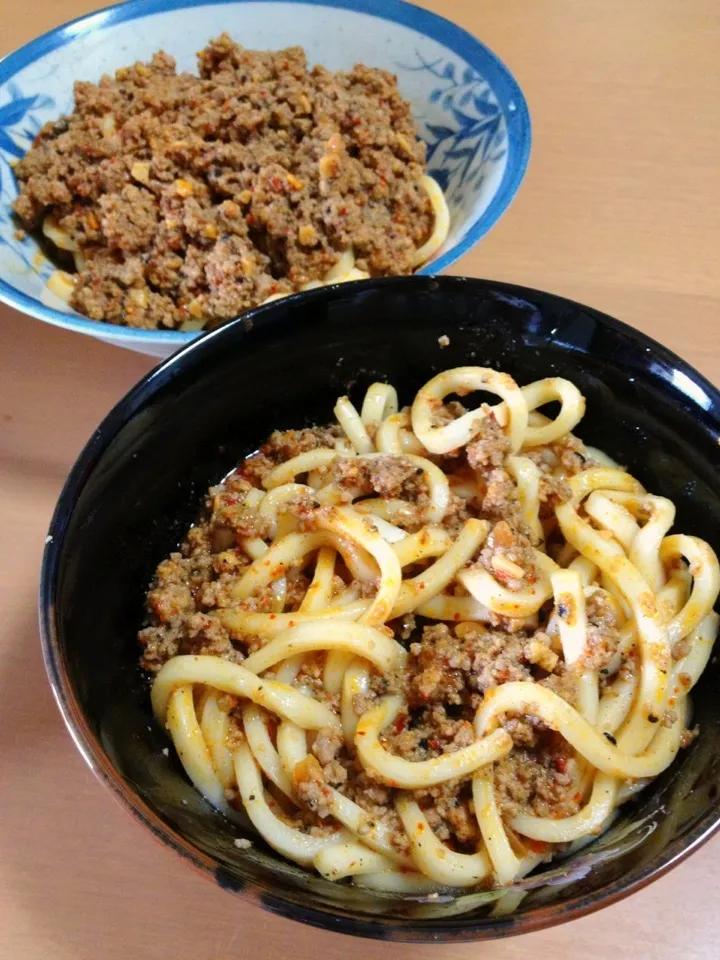 Snapdishの料理写真:5分クッキング＊担々麺|まゆめろさん