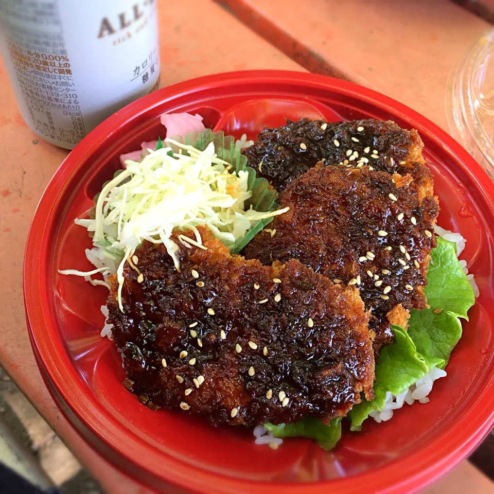 ソースカツ丼|さるさん