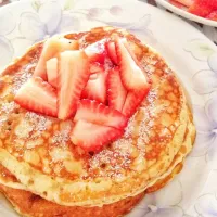 Snapdishの料理写真:Buttermilk pancakes