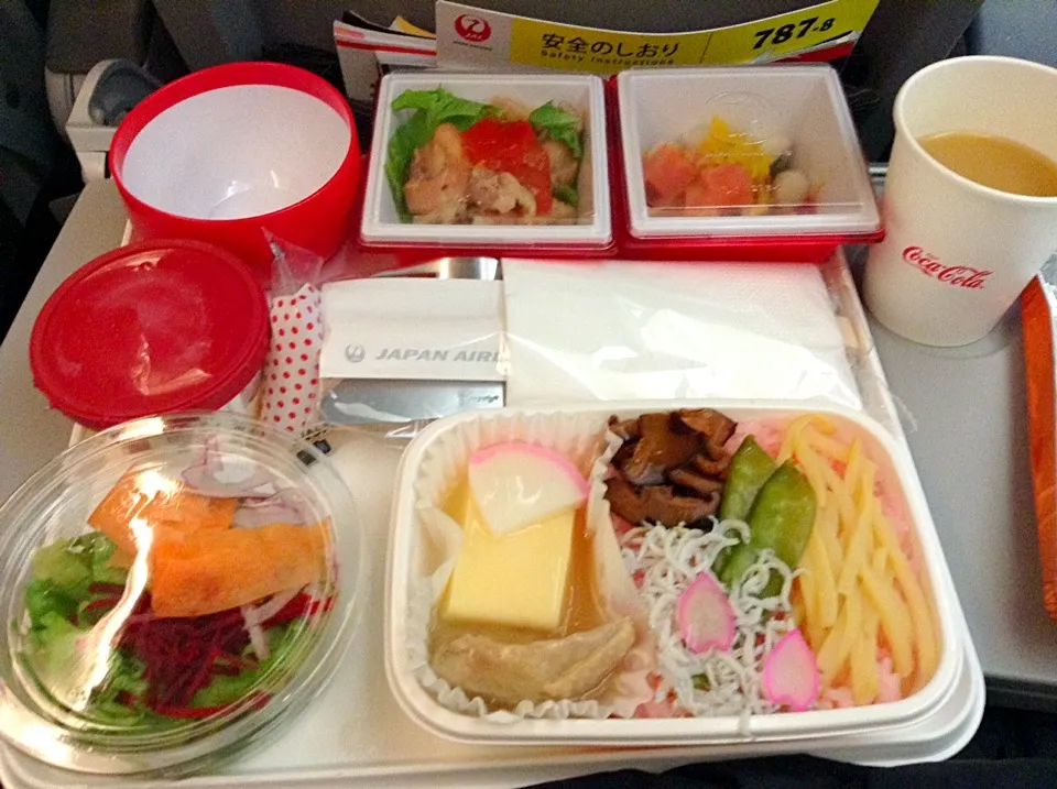 Snapdishの料理写真:JAL 機内食|ゆーのゴハンさん