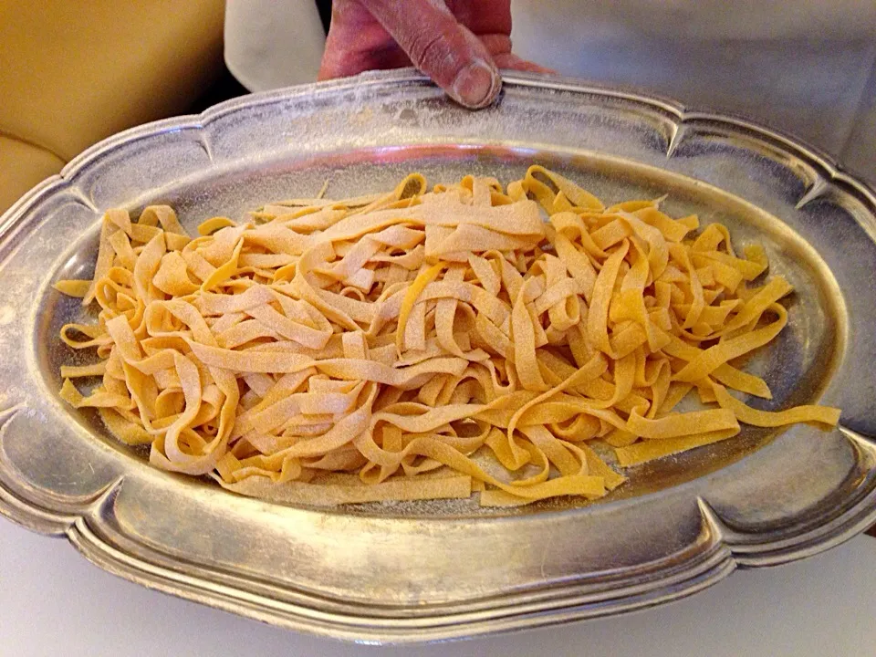 手打ちパスタ タリアテッレ|ハギーさん