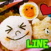 Snapdishの料理写真:簡単LINE弁当＊|のんのんさん