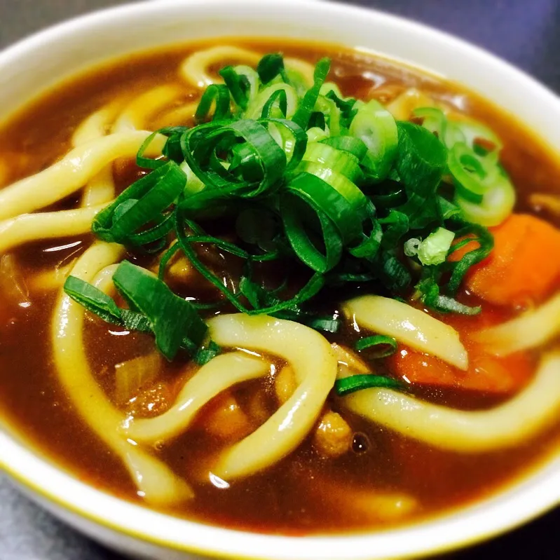 カレーうどん|かおらいさん