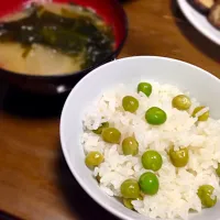 Snapdishの料理写真:豆ご飯|さきさん