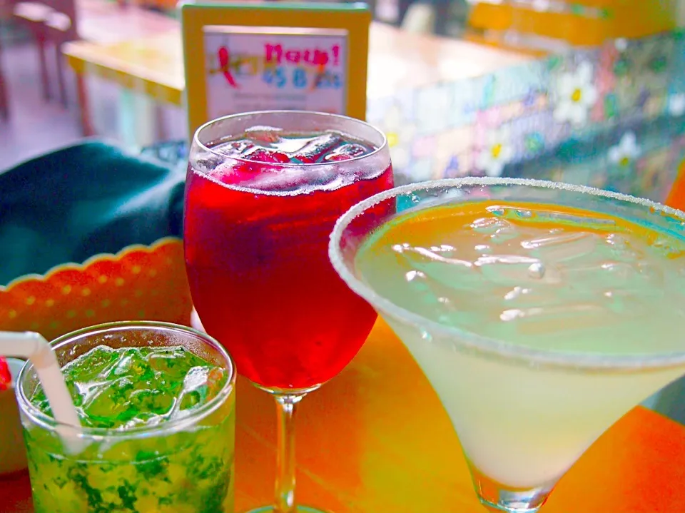 Sabroso's cocktails (Mojito, Sangria and Margarita)|Jorge Bernal Márquezさん