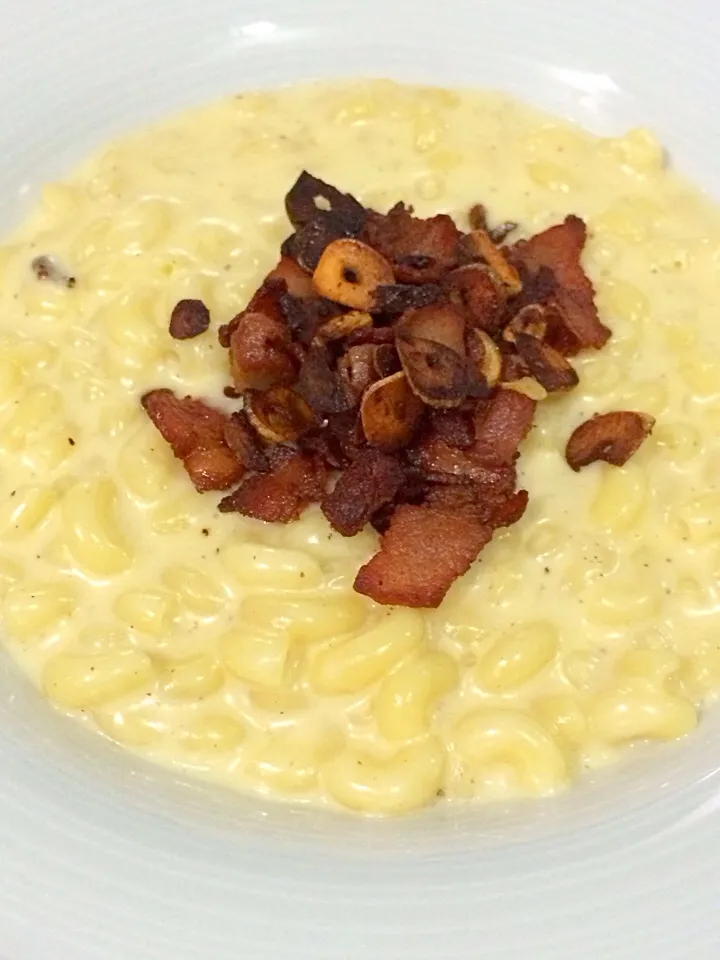 Crispy bacon mac & cheese|Elaine Gohさん