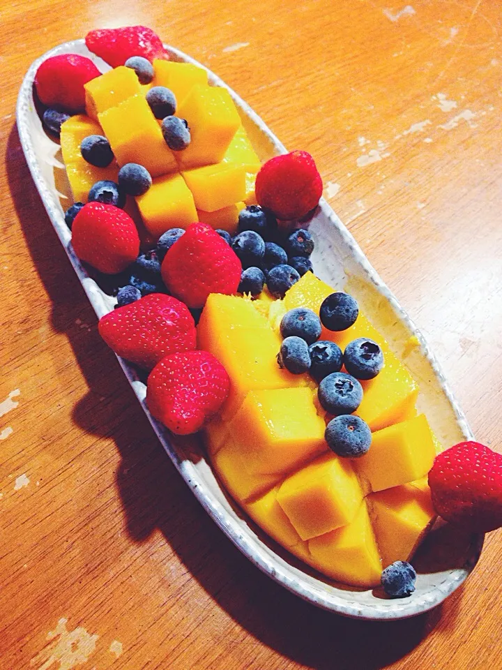 Fruits for dessert|Leahさん