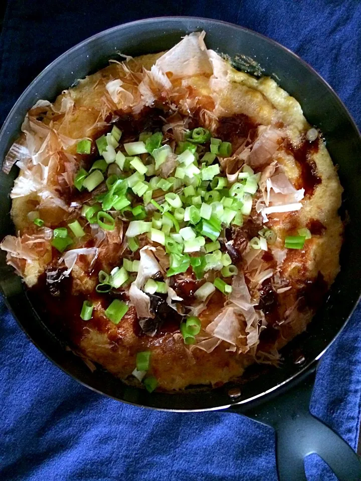 くみちゃん♪オススメ志野さんの料理 長芋とろろ焼き作ったどぉ〜♪|Bちゃんさん