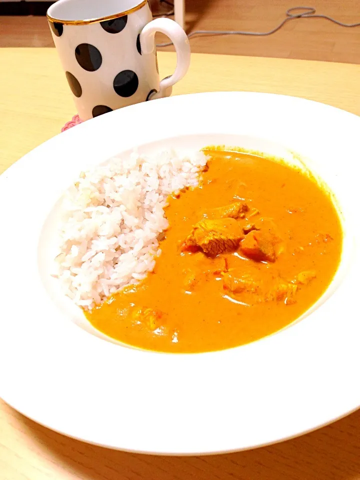 バターチキンカレー(-´∀`-)|しーさん