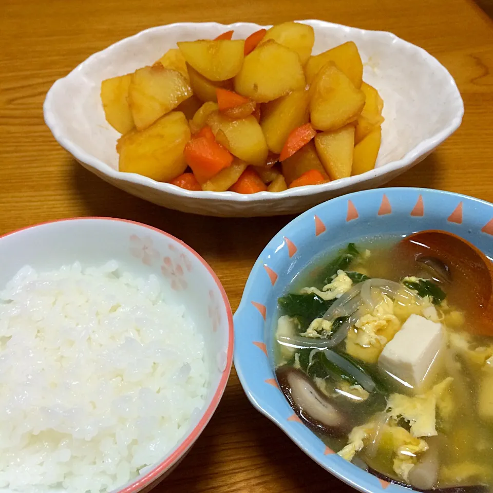 煮物と中華風スープ作ったよ！|walnutさん