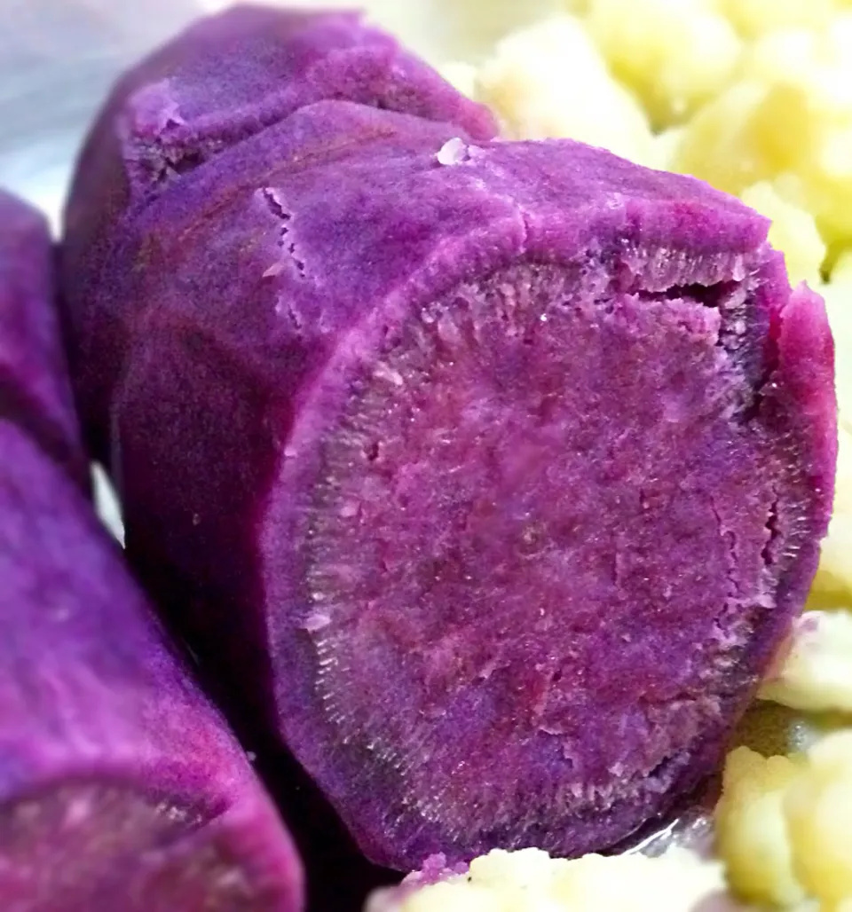 Purple sweet potato - gorgeous purple hue|coxiella24さん