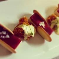 fois gras et gelée au framboise|Tommaso Vicidominiさん