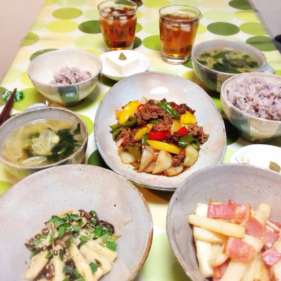 ばんばんばんっ！晩ごぁーんヽ('□'*)ﾉ|うさ爺さん