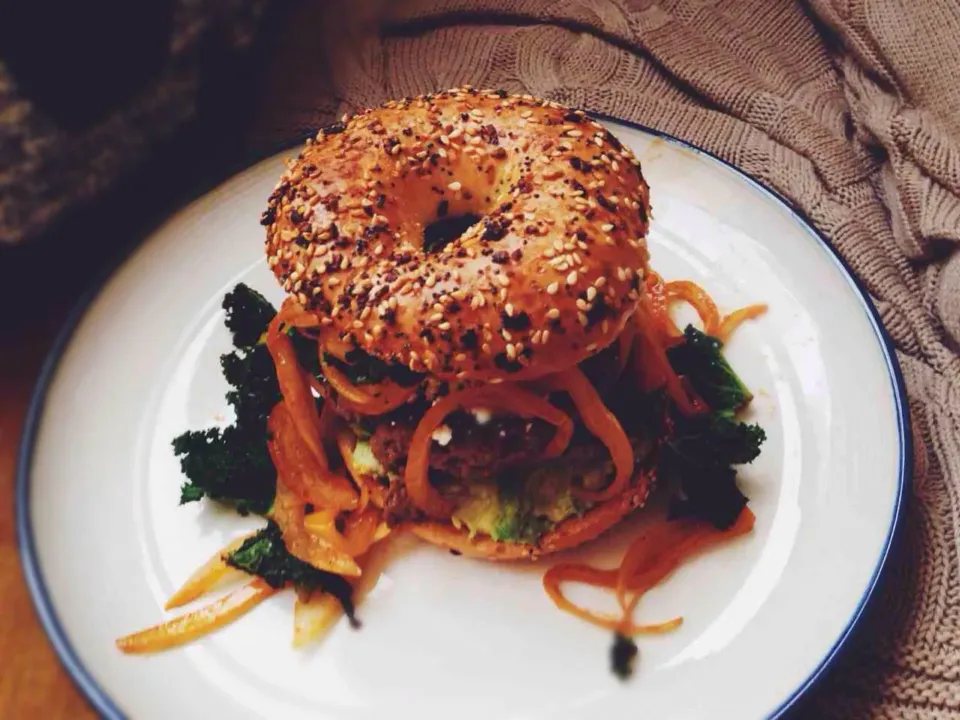 Bagel burger|Aleisha Tilsonさん