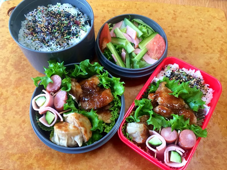 鶏モモ肉の和風ソース弁当…。|ふかさくさん