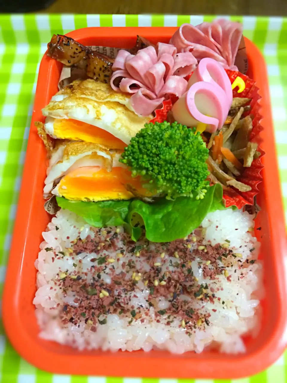 JK楓のお弁当5/19 祈は今日から毎週月曜日は学食dayだそうな。|よこたんさん