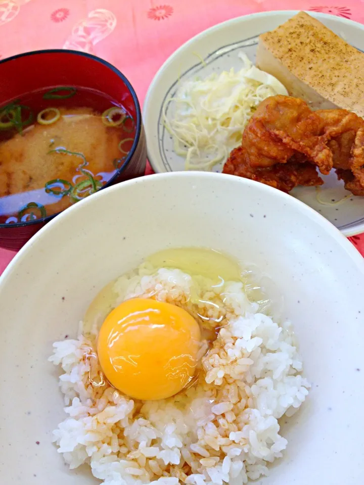 テレビでしてると食べたくなるもの、卵かけご飯(^ ^)|ハルさん