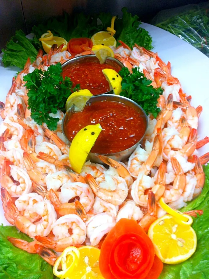 Shrimp cocktail platter|Milka Papricaさん