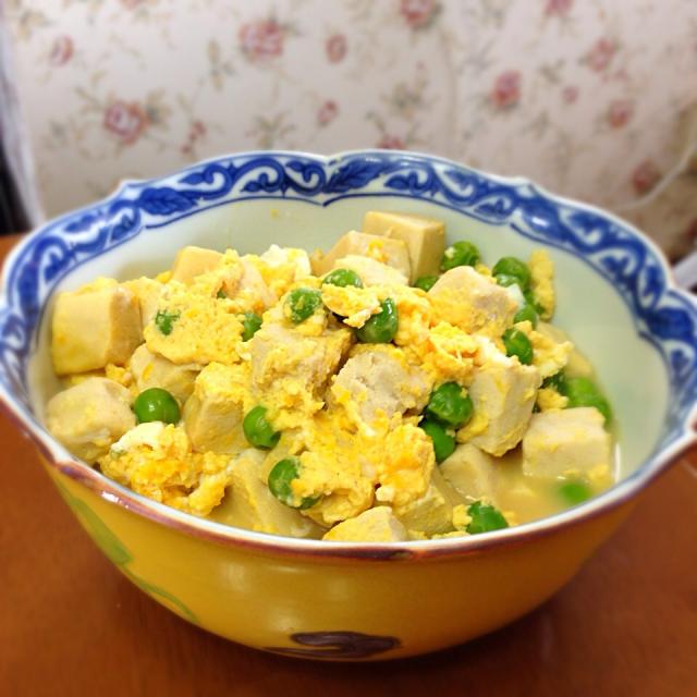 おいしい 豆腐とえんどう豆で作る料理 レシピセレクト Snapdish スナップディッシュ
