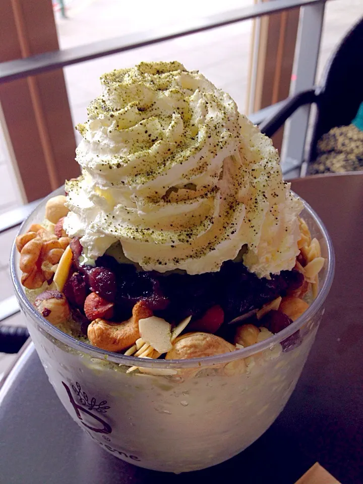 Green tea bingsu|sgさん