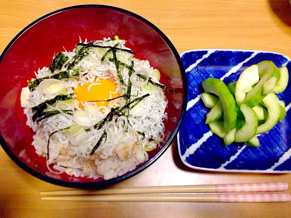 しらす丼|Mai Aokiさん