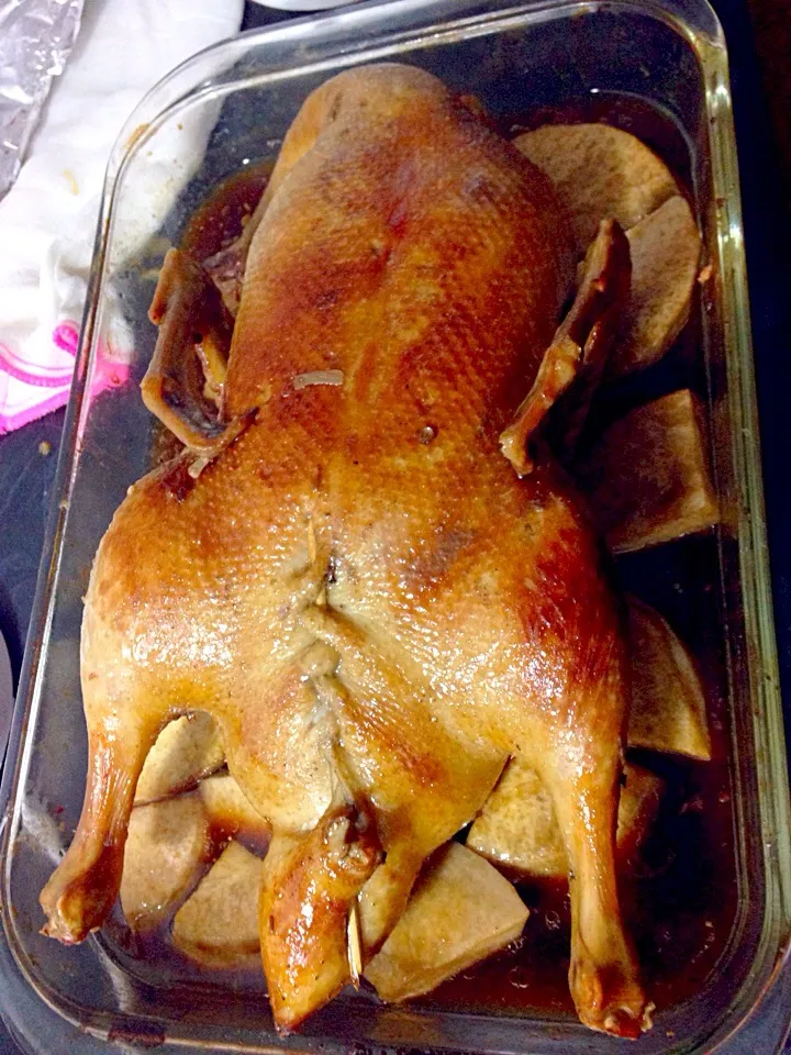 Roasting duck with taro|Amyさん