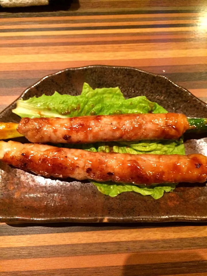 Snapdishの料理写真:アスパラ肉巻き串|Kouki Tanabeさん