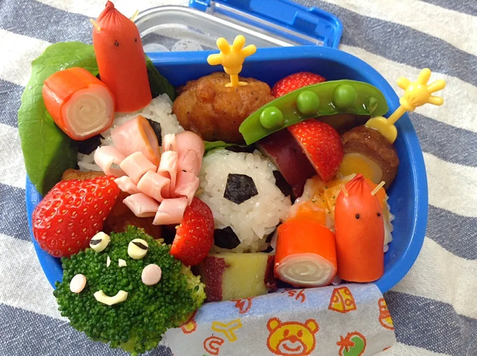 サッカーボール弁当|Nakanishi  Shihokoさん