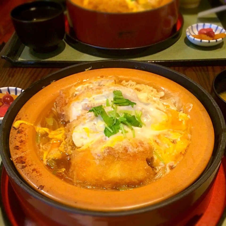 ♪豆腐かつ煮定食♪|ぼるぴぃ〜さん